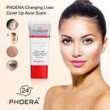 Liquid Foundation Mineral Touch Oil Control Matte Skin-Friendly Makeup Full Coverage 24Hour Long Lasting Cosmetic