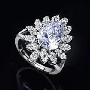 4-Piece Jewelry Set Angel Design Bride Necklace Earring Set AAA Cubic Zirconia Women's Wedding Accessories
