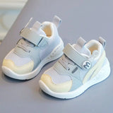 Children's Fashion Sneakers 2024 New Kids White Non-slip Casual Shoes Boys Girls Breathable Sneakers Toddler Outdoor Sport Shoes