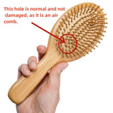 1PC Wood Comb Professional Healthy Paddle Cushion Hair
