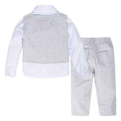 Kids Clothes Boys Wedding Suit Toddler Gentleman Outfit