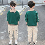Boys Clothing Sets Spring Autumn Fashion Hoodie + Pants Sports Children’s Clothes Kids