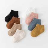 8 Colord Of Infant Baby girl Cotton Socks Elementary School Toddler  Short Socks