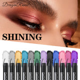 Smoky Dark Green Eyeshadow Pencil Stick Waterproof Pearlescent 12 Colors