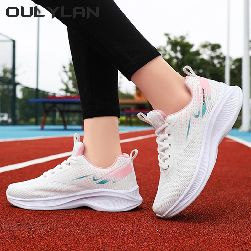 Women Fashion Breathable Elastic Sneakers