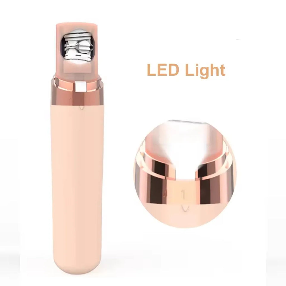 High quality Portable Epilator Tweezer system hair plucker Shaver for Women Painless Hair Removal with LED remove hair completed