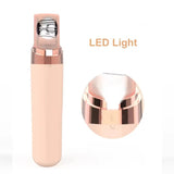 High quality Portable Epilator Tweezer system hair plucker Shaver for Women Painless Hair Removal with LED remove hair completed