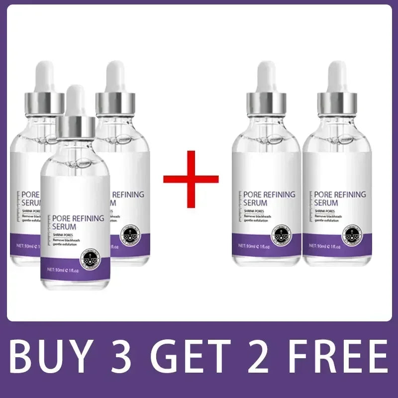 Pore Shrinking Serum Moisturizing Facial Essence for Relieving Dryness Oil Long-lasting Calming for Sensitive Skin Care