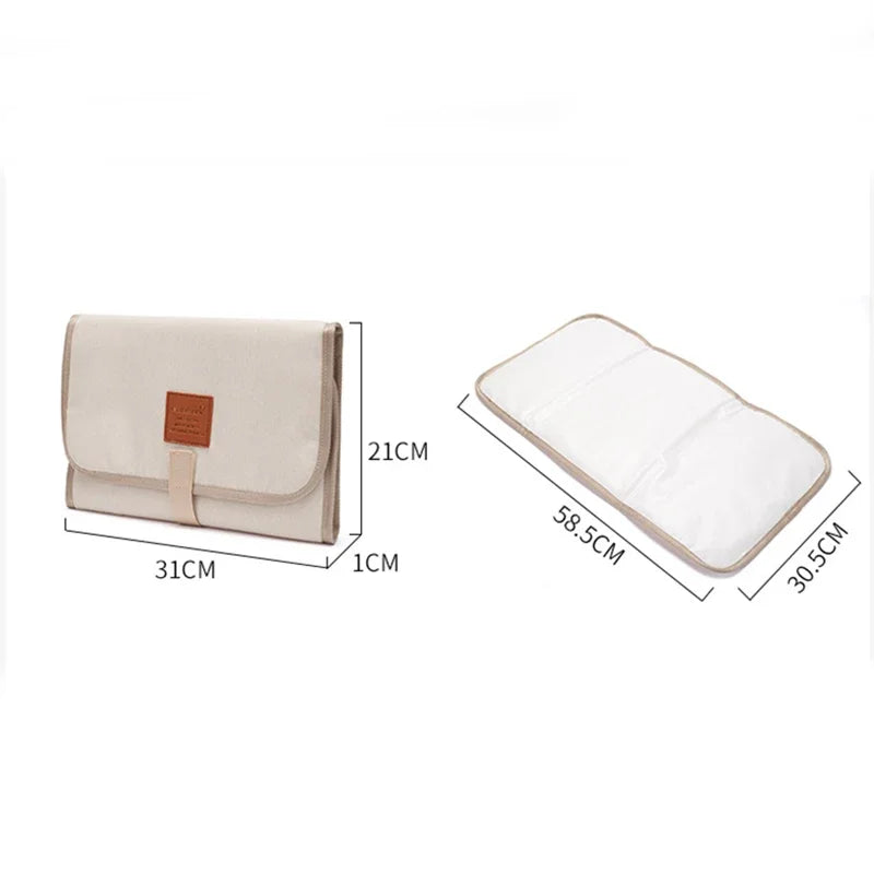 Baby Portable Foldable Washable Compact Travel Nappy Diaper Changing Mat Waterproof