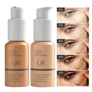 QIC Makeup Skin Evolution Liquid Foundation Oil