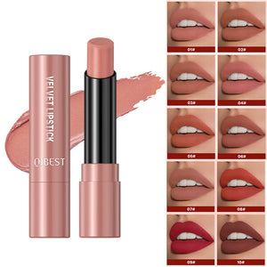 Matte Lipstick Non Staying Cup Moisturizing and Long Lasting Sexy Nude Matte Lip Stick