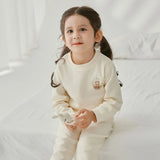 Children Pajamas Set Autumn Long Sleeve Cotton Tops Pants Sleep Suit Sleepwear