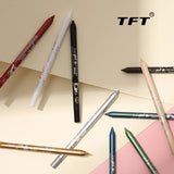 Waterproof Eyeliner Long Lasting Pencil Colourful Pigment Blue Black White Color Gel Eye