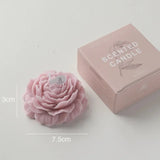 Peony Candle 3D Plant Aromatherapy  Candle Decoration Living Room Bedroom Minimally Decorated Flowers