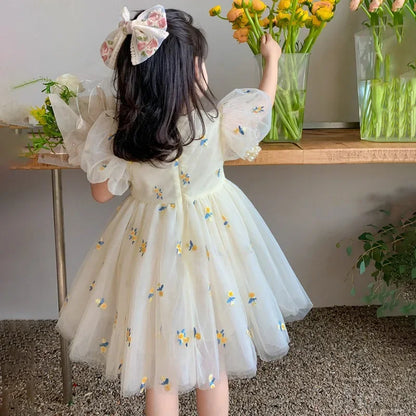 Children Girls Summer Dress for Kids Wedding Children Dresses