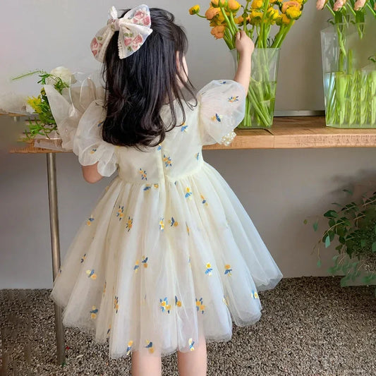 Children Girls Summer Dress for Kids Wedding Children Dresses