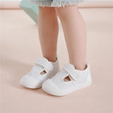 Baby First-Walking Shoes Kid Shoes Trainers Toddler Infant Boys Girls Soft Sole Non Slip Cotton Mesh Breathable Lightweight TPR