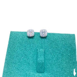 Fashion Square Zircon Necklace Earrings Ring For Women Luxury Wedding Engagement Jewelry Shining Party Jewelry Gifts
