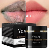 Lip Lightening Scrub Balm For Dark Lips Remove Dark Smoke Lips Exfoliating Repair Fine Lines Moisturizing Brightening Lip Care