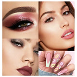 Makeup Set Box Professional Full Kit Glitter Eyeshadow Powder Blush Foundation