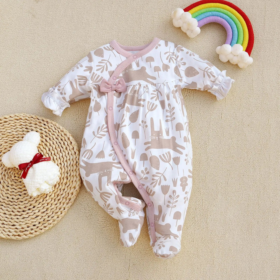 Months cute Baby Rompers Newborn Girls