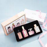 Brand Perfume Women Gift Box Four Piece Set Plant Floral Scent Pheromone Lasting Fragrance