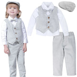 Kids Clothes Boys Wedding Suit Toddler Gentleman Outfit