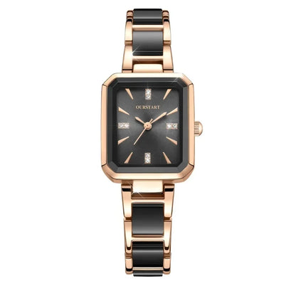 New Fashion Women Watch Versatile Square Dial Quartz Watches Luxury Ladies Gift Wristwatch