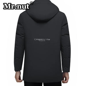 Winter Thermal Cotton-padded Jacket Men Clothing Hooded Thickening Outdoor Jackets Windbreak Quality Male Coat Trend Tops