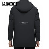 Winter Thermal Cotton-padded Jacket Men Clothing Hooded Thickening Outdoor Jackets Windbreak Quality Male Coat Trend Tops