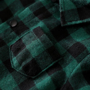 Newborn Baby Boy Clothes Green Plaid Boy Rompers Christmas Jumpsuit