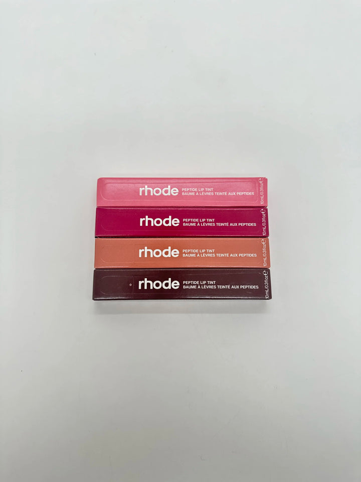 10ML 4 Colors Rohde Lip Balm Phone Cover Lip Gloss Long-lasting Moisturizing Lipstick Toast Raspberry Jelly Clear Lip Glaze