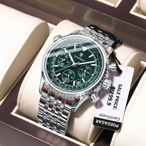 Luxury Military Watch for Men Waterproof Luminous Date Chronograph Man Watch