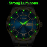 LIGE Luxury Quartz Men Watch Waterproof Luminous Date Week Man Watch Stainless Steel Business Wristwatches Male Clock Reloj+Box