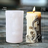 candle silicone mold flower bouquet relief resin mould blooming flower gypsum molds