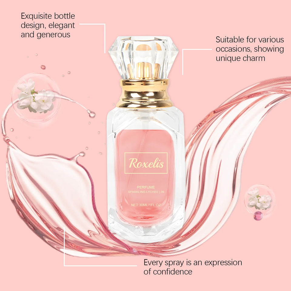 Women Lychee Perfume Plant Floral Scent Lasting Fragrance