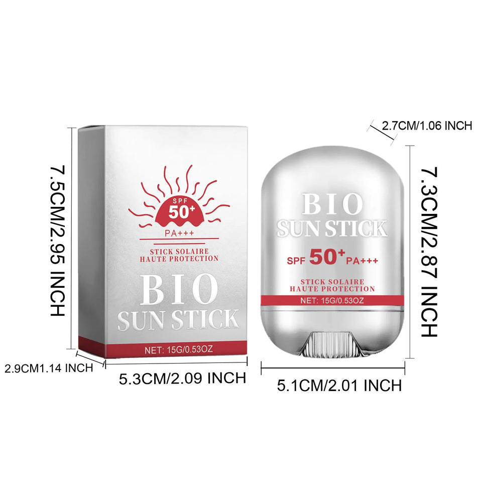 Sun Screen  Stick,Peptide 9 Bio Sun Stick SPF50+ Bio Sunscreen Stick For Face & Body Skin Sunblock Stick Protector Solar Facial