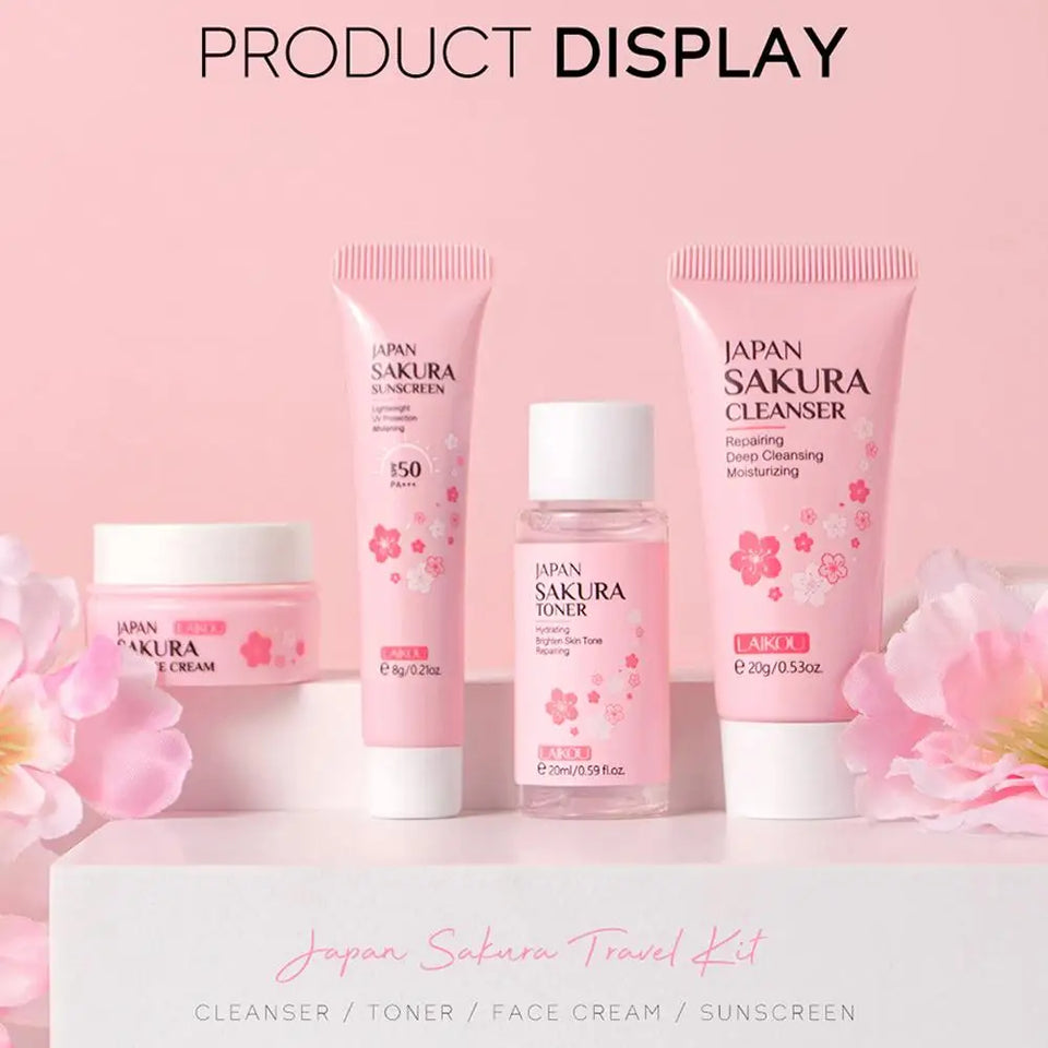 Skin Care Sets Facial Cleanser Face Face Toner Sunscreen