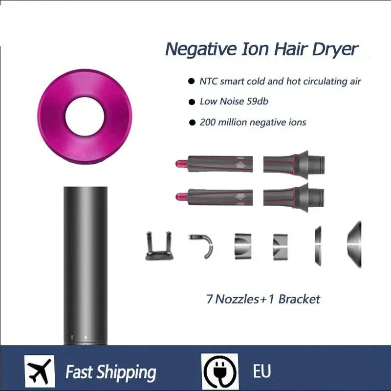 Hair Dryer Leafless Negative Ion Hair Care Professional