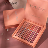 Set of 6 NonStick Cup Liquid lipstick , Long-Lasting Lip Gloss
