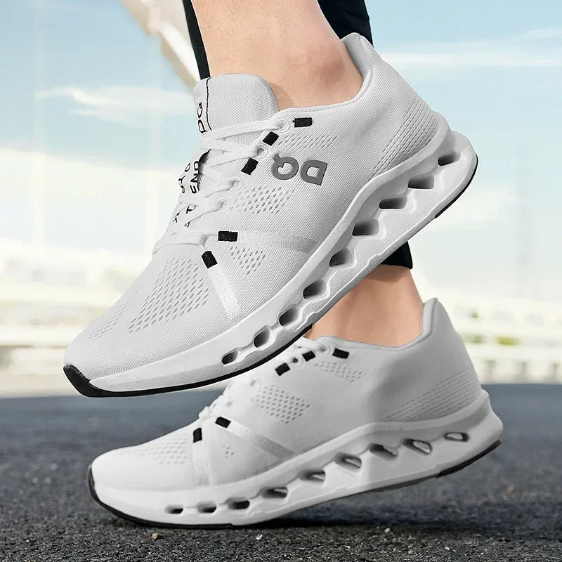 Summer hot selling fashionable cushioning running shoes, comfortable and breathable sports shoes