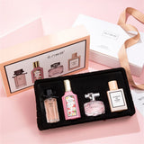 Brand Perfume Women Gift Box Four Piece Set Plant Floral Scent Pheromone Lasting Fragrance