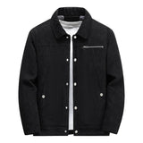 Winter Jackets for Men Fleece Thicken Warm Corduroy Jackets Male Outwear