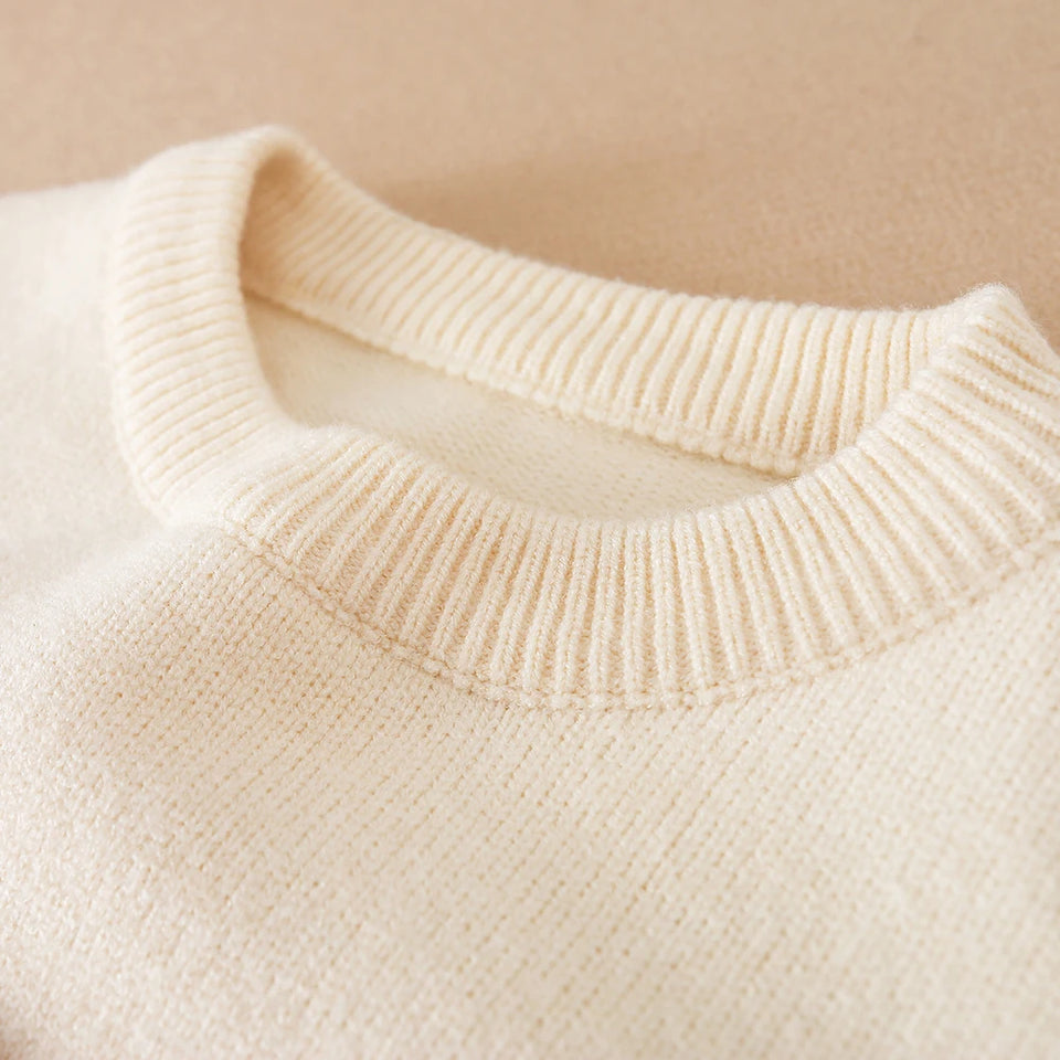 Sweater Autumn Winter Knit Clothing Baby Pullover Kids Cartoon Cute Warm Sweater Clothing