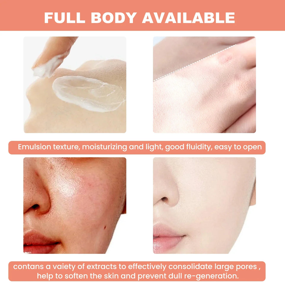 Skin Brightening face cream improves skin dullness, removes melanin, brightens skin tone, moisturizes skin, and beautifies skin