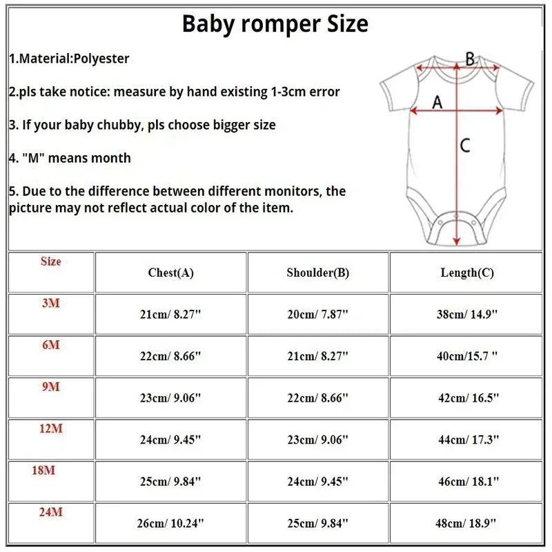 Baby Gir. Romper Cute Infant Summer Clothes Newborn