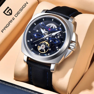 PAGANI DESIGN 2024 New 40MM Men Mechanical Watch Luxury Sapphire Glass Automatic Watch 100M Waterproof Luminous Watch for Men