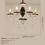 European Crystal Pendent Lamp Candle Lamp Luxury Art Living Room Restaurant Bedroom