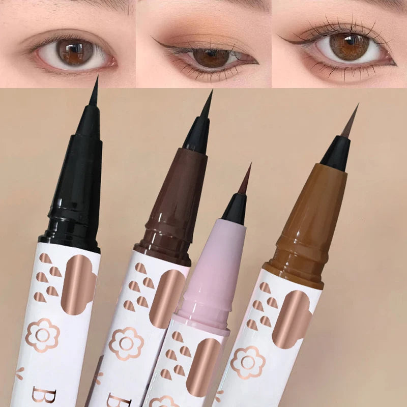 Eyeliner Lying Silkworm Pencil Undercover Draw Down To Non-Smudge Fine Natural Long-lasting Waterproof Eyes Liner Beauty Makeup