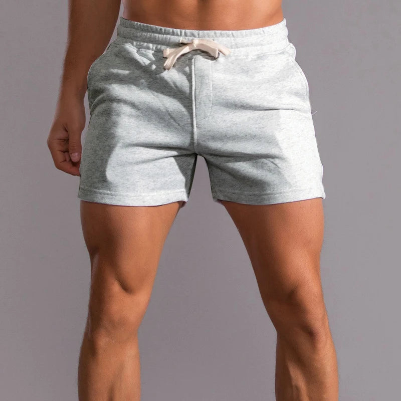 Summer New 100% Cotton Casual Shorts Men High Quality